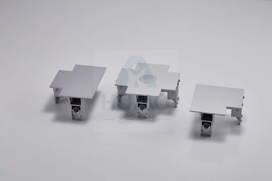 Beli HUAAO Aluminium Profile Aksesoris Aluminium Corner Bracket Aluminium Fittings Connector online manufacture