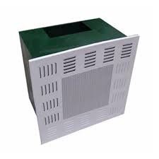 Beli Efisiensi Tinggi Cleanroom Hepa Filter Box Tangki Cairan Air Supply Outlet Plat Galvanis online manufacture