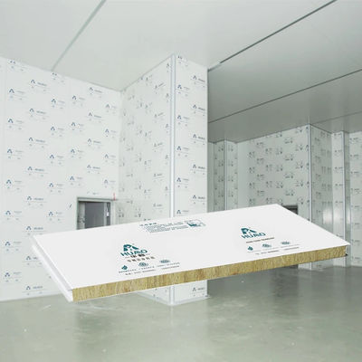 Beli Rock Wool Machine Made Cleanroom Sandwich Panel Isolasi Suara 950mm 1150mm Lebar online manufacture