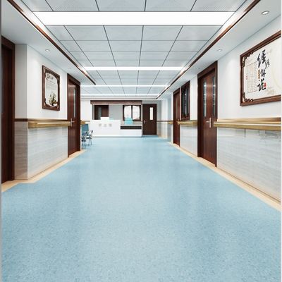Beli Rumah Sakit Cleanroom PVC Flooring Plastik Antistatik Vinyl Flooring Roll online manufacture