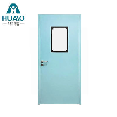 Beli Galvanis Baja Modular Cleanroom Swing Door Laboratorium Pintu Dengan Jendela online manufacture