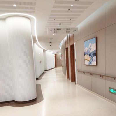 Beli Rumah Sakit Sekolah Kantor Cleanroom PVC Flooring Multilayer Komposit Vinyl Flooring Roll online manufacture