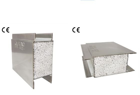 Beli Instainless Steel Rock Wool MGO PU Cleanroom Sandwich Panel Isolasi Suara online manufacture