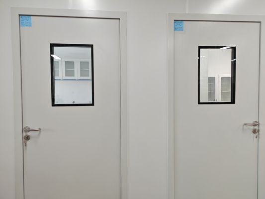 Beli Pintu Kamar Bersih Baja Modular Pintu Swing Hermetic 250mm Tembok Kental Untuk Laboratorium online manufacture
