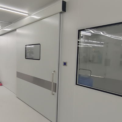 Beli Pintu geser kamar bersih stainless steel otomatis, pintu rumah sakit geser disesuaikan online manufacture