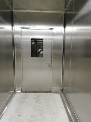 Beli GMP 304 Baja tahan karat Pintu Kamar Bersih Metal Swing Pintu Masuk Untuk Rumah Sakit online manufacture