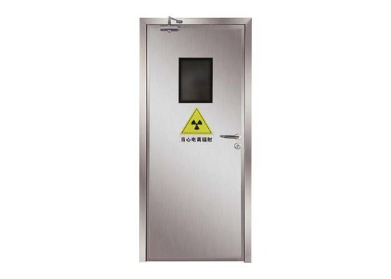 Beli Galvanized 304SS Radiation Shielding X Ray Lead Door Untuk Rumah Sakit Farmasi Medis online manufacture