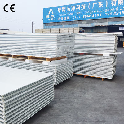 Beli 0.426 0,476mm Lapisan Panel Pembagian Ruang Bersih Baja untuk Ruang Operasi Rumah Sakit online manufacture