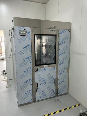 Beli Air Shower Kamar bersih Baja tahan karat Unit Air Shower Pintu Otomatis online manufacture