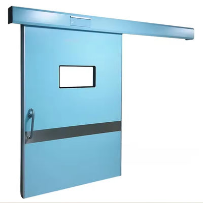 Beli 50mm tebal panel memimpin dilapisi pintu untuk ruangan sinar-X, pintu radiasi terlindungi online manufacture