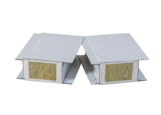 Beli tahan api MGO Panel wol batu bahan isolasi papan panel sandwich wol batu isolasi tanaman wol mineral untuk konstruksi kamar bersih online manufacture