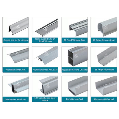 Beli Ruang bersih modular Profil aluminium tahan api teknik bersih online manufacture