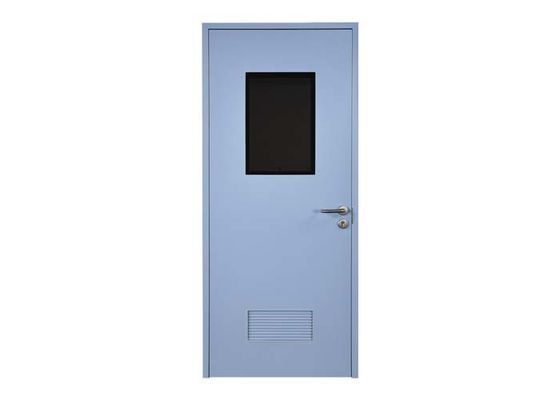 GMP Standar Modular Cleanroom Manul Swing Door Rumah Sakit Pintu Baja