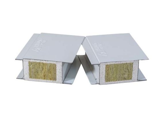 Mgo Rock Wool Machine Made Cleanroom Sandwich Panel, Rumah Sakit Sandwich Wall Panel