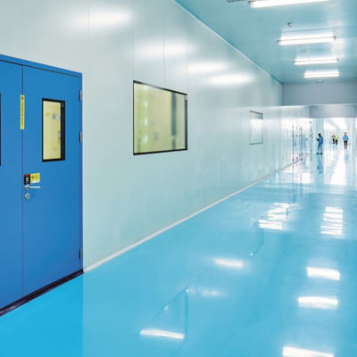 Anti Korosi Cleanroom PVC Flooring Rolls, Lokakarya Vinyl Flooring ISO Disetujui