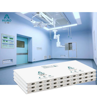 HUAAO Modular Cleanroom Wall PU Rock Wool Sandwich Panel Cleanroom Wall Panel