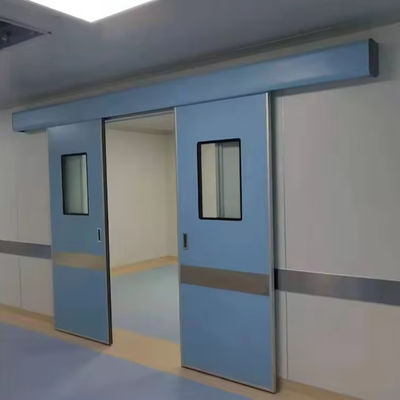 Laboratorium Rumah Sakit Pintu Luncur Pintu Kamar Bersih Otomatis 1100x2200mm